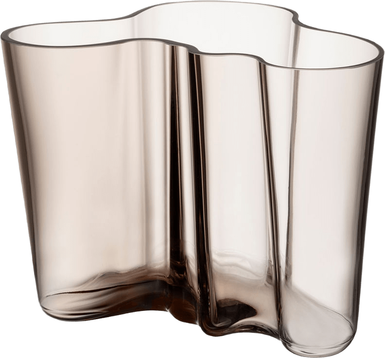 Vas Alvar Aalto Collection 16 cm, från Iittala, i färgen Linne.