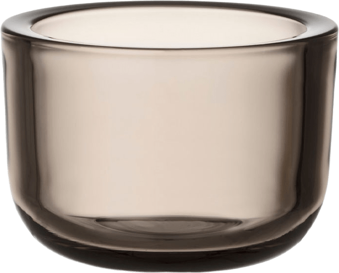 Ljuslykta Valkea 60 mm, från Iittala, i färgen Linne.