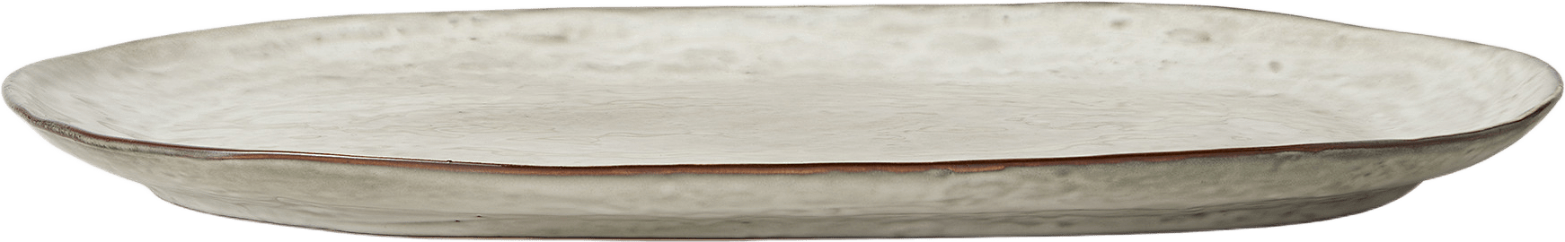 Serveringsfat REACTIVE 41x25 cm, från Åhléns Home, i färgen Beige.