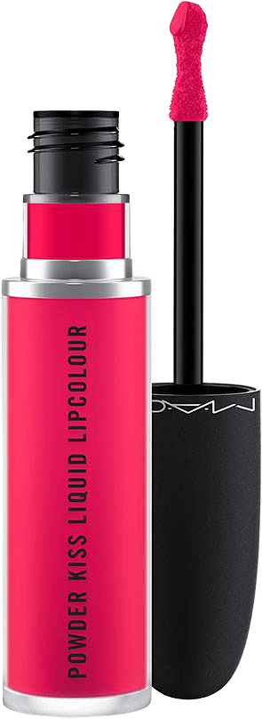 Powder Kiss Liquid Lip Color, från MAC Cosmetics, i färgen Billion $ Smile.