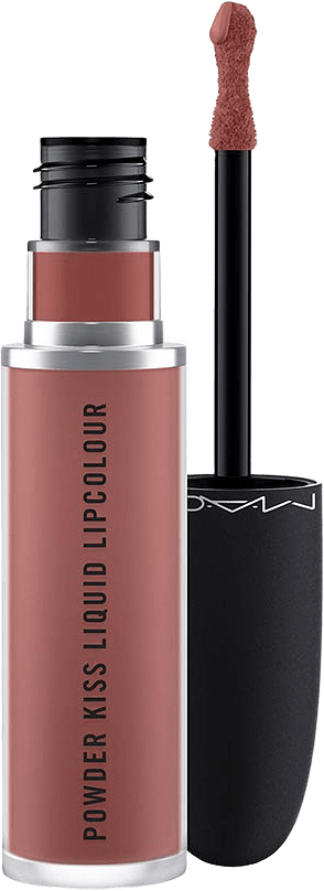 Powder Kiss Liquid Lip Color, från MAC Cosmetics, i färgen Over The Taupe.