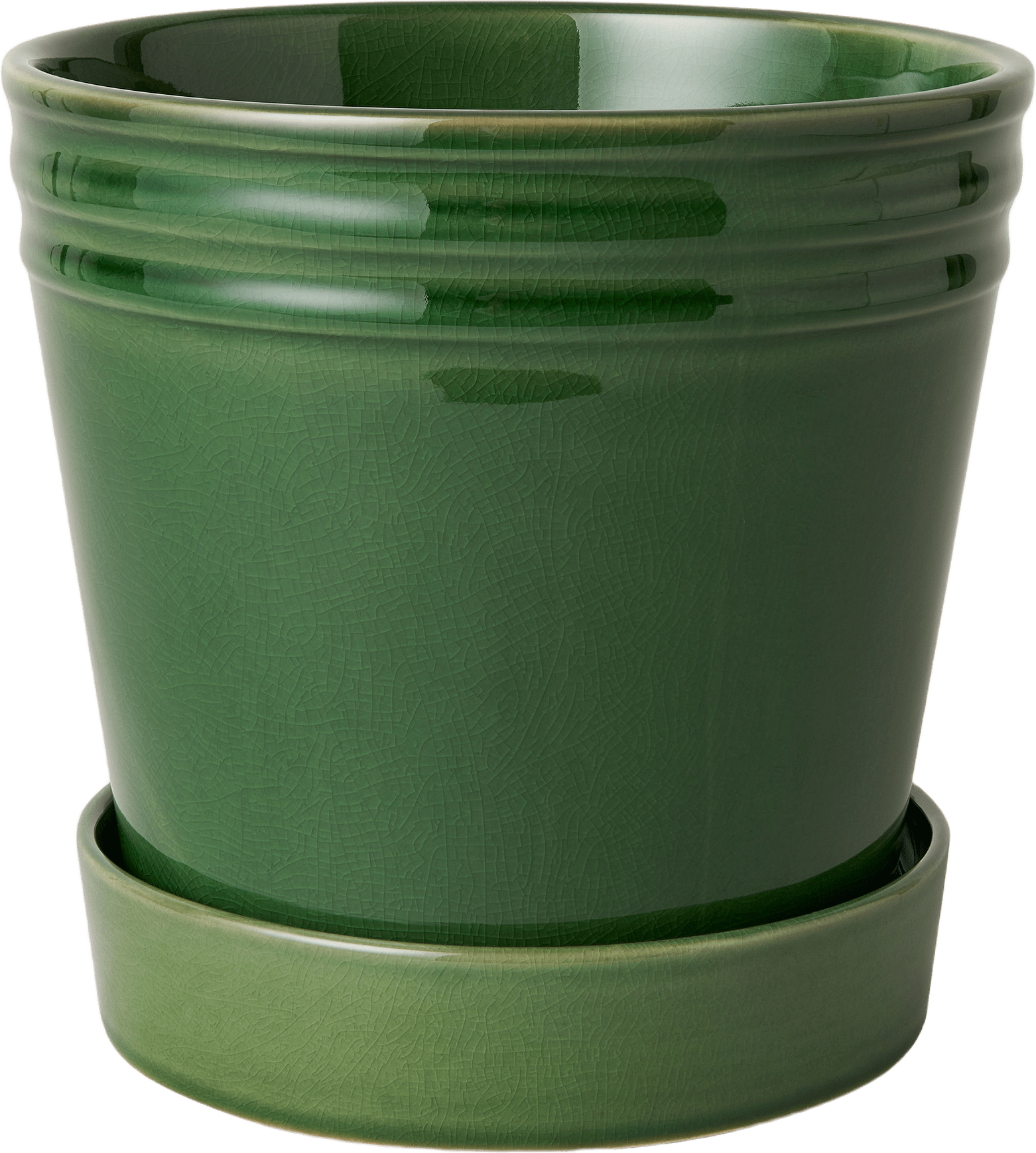 Kruka med fat ALVE 17,5 cm