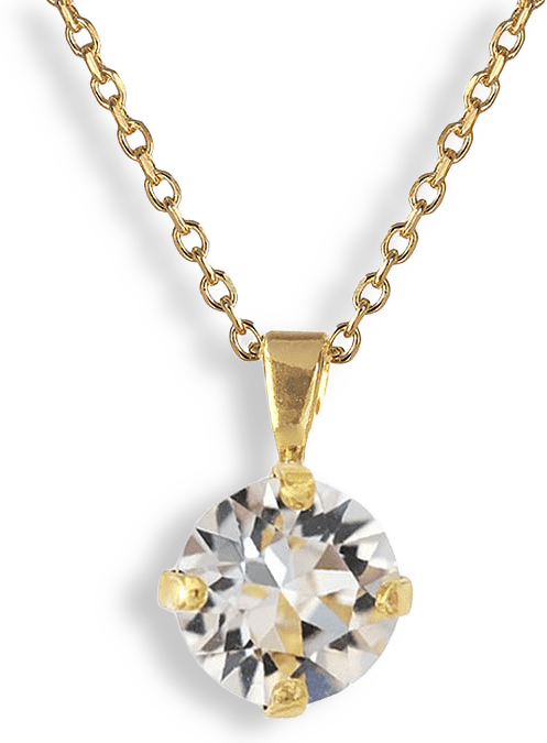 Classic Petite Necklace Crystal