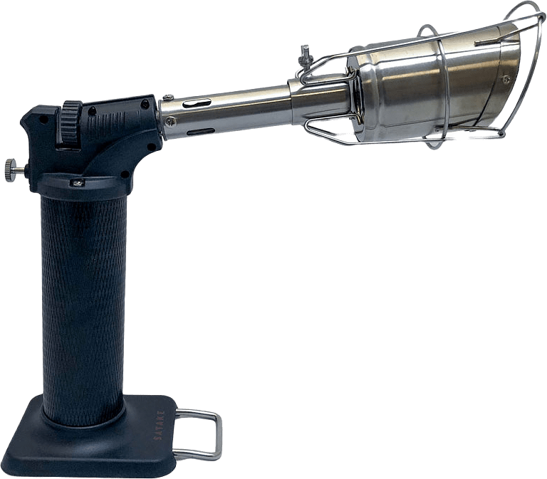 Proffsbrännare med Grillfunktion, från Satake, i färgen Svart.