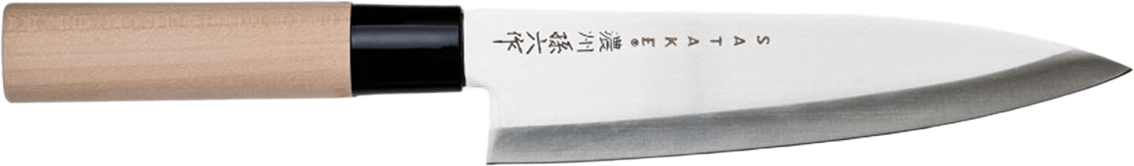 Santoku Houcho 17 cm, från Satake, i färgen Trä.