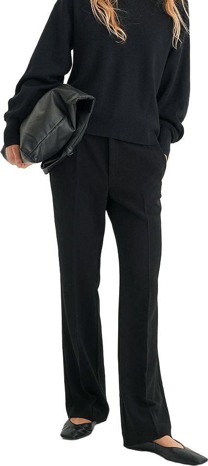 VetaIW Bootcut Pant, från Inwear, i färgen Black.