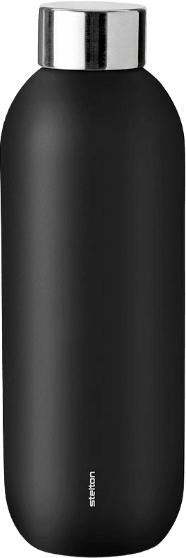Keep Cool termoflaska 0,6 l, från Stelton, i färgen Black.