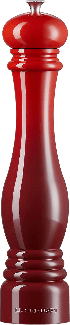 Pepparkvarn 30 cm, från Le Creuset, i färgen Cerise.