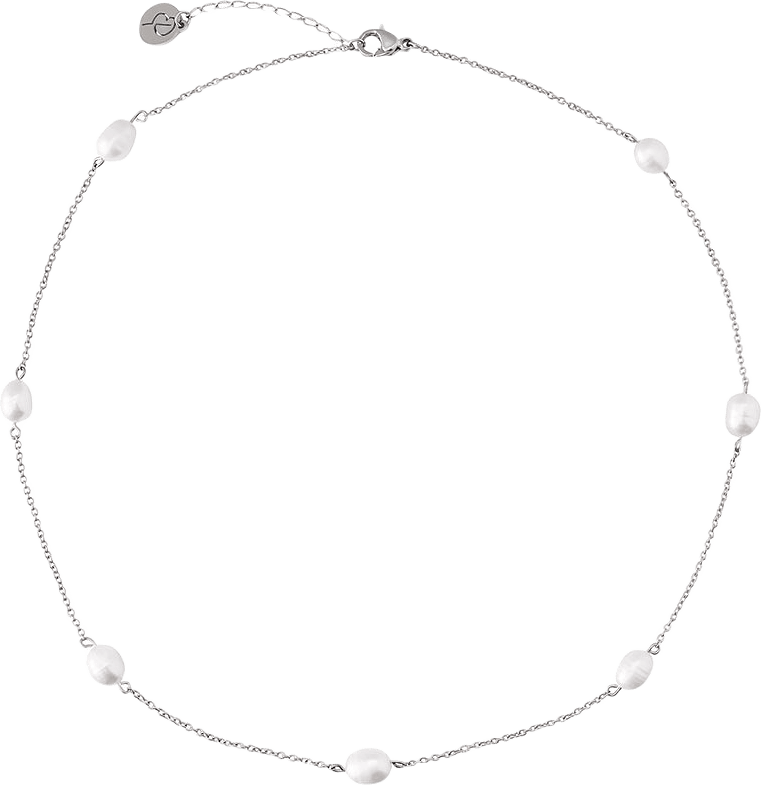 Perla Necklace Multi Steel, från Edblad, i färgen Steel.