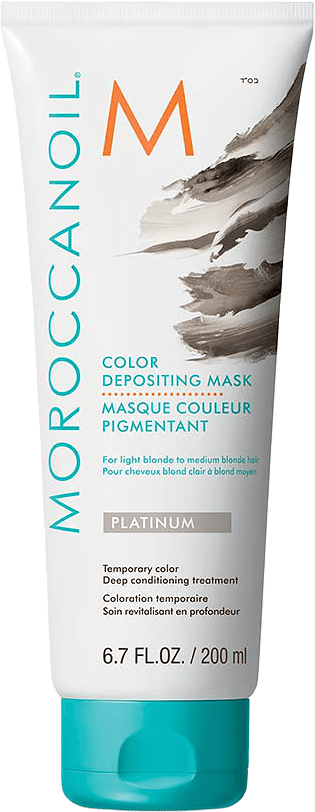 Color Depositing Mask Platinum, 200 ml, från Moroccanoil, i färgen Mask.
