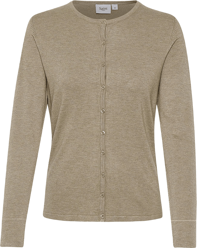 MilaSZ Cardigan, från Saint Tropez, i färgen Atmos Melange.