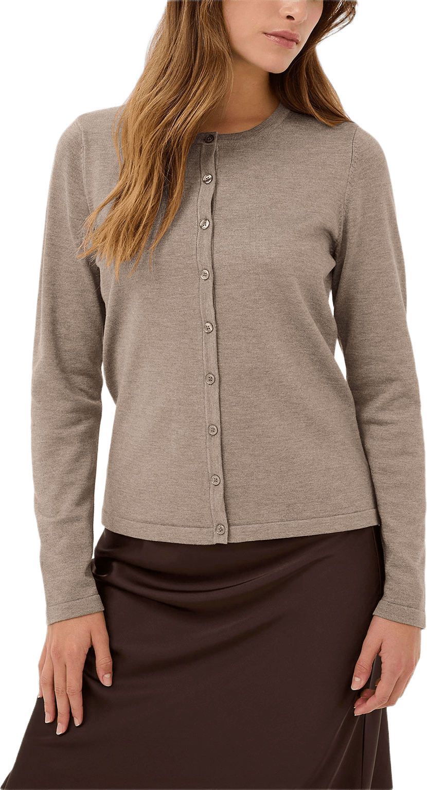 MilaSZ Cardigan, från Saint Tropez, i färgen Atmos Melange.