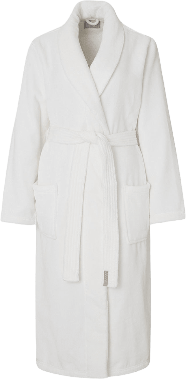 Morgonrock Torekov, från Pelle Vävare, i färgen White.