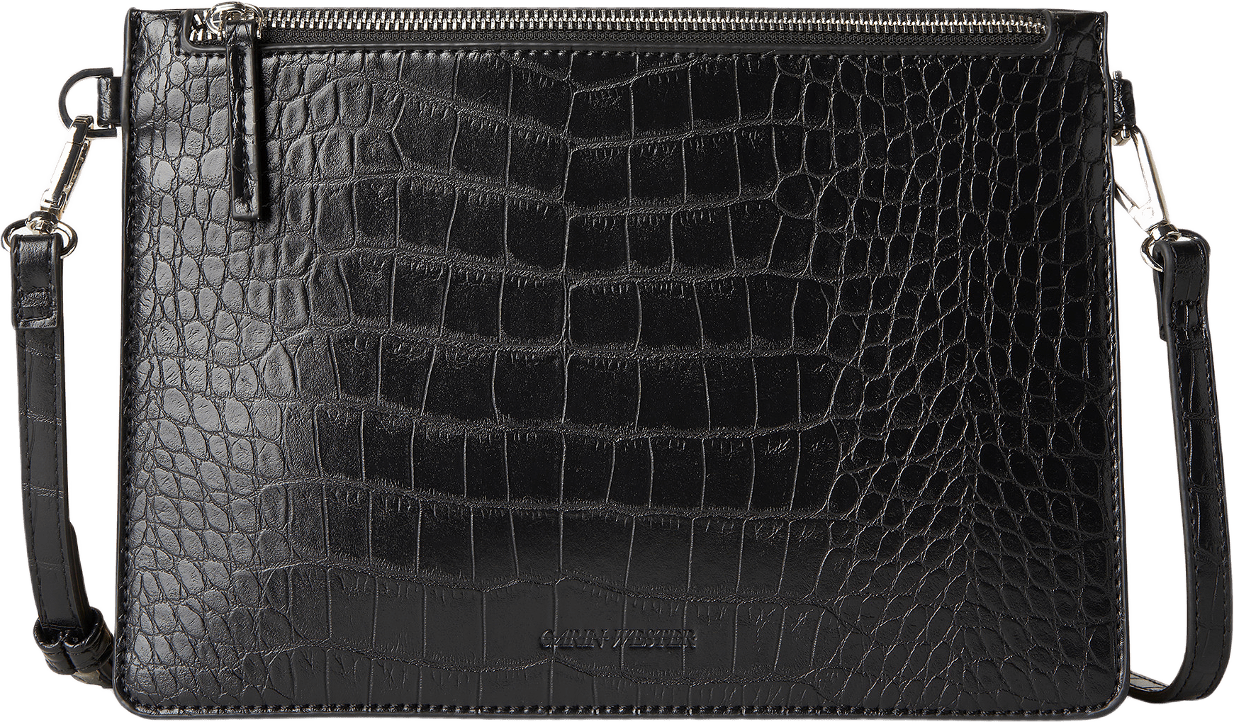 Crossbody MIX, från Carin Wester, i färgen Black Croco.