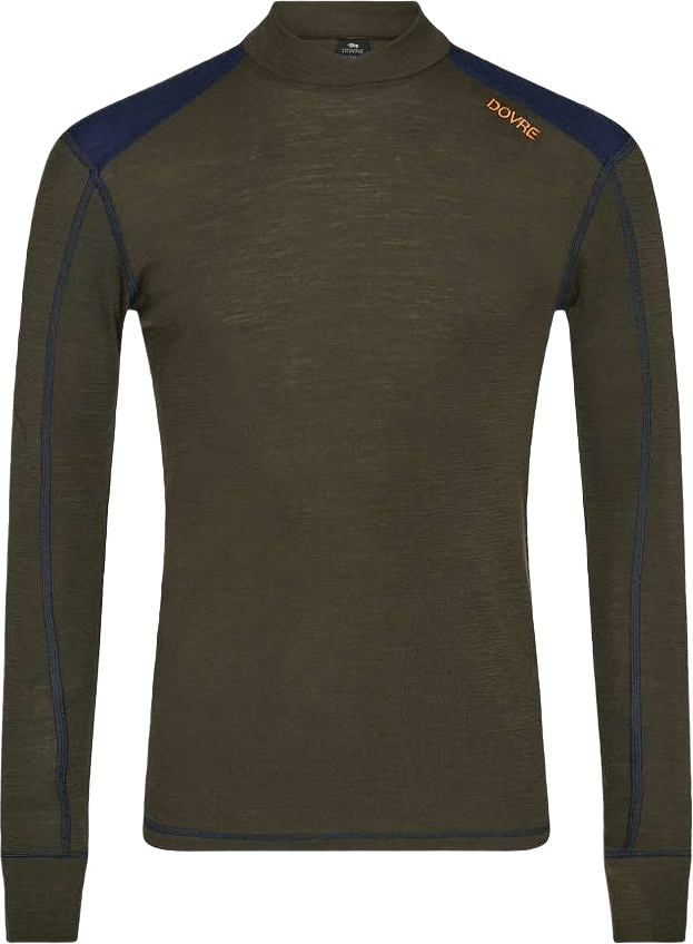 Långärmad Undertröja | 100% Ull | Grön