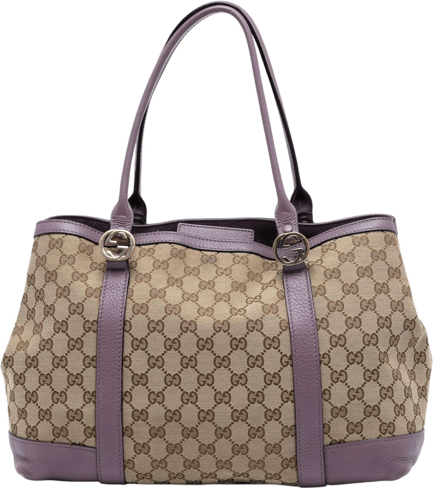 Gucci Gg Canvas Miss Gg Tote, från Luxclusif, i färgen beige.