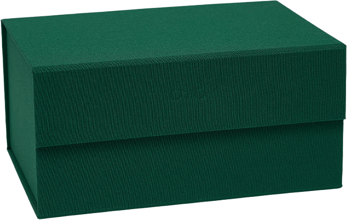Hako Storages Box - A5, från OYOY Living, i färgen dark green.