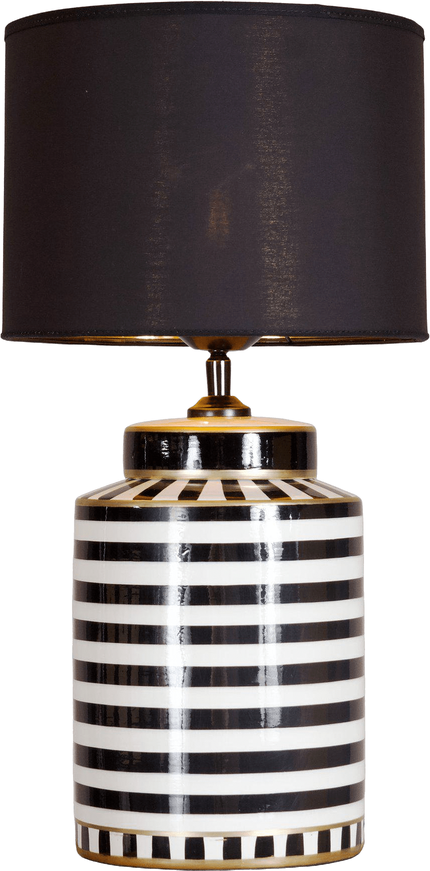 Gatsby Bordslampa, från PR Home, i färgen svart/vit.