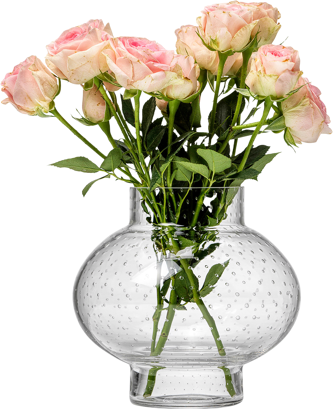 Clara Vas, från In Flore, i färgen klar vit.