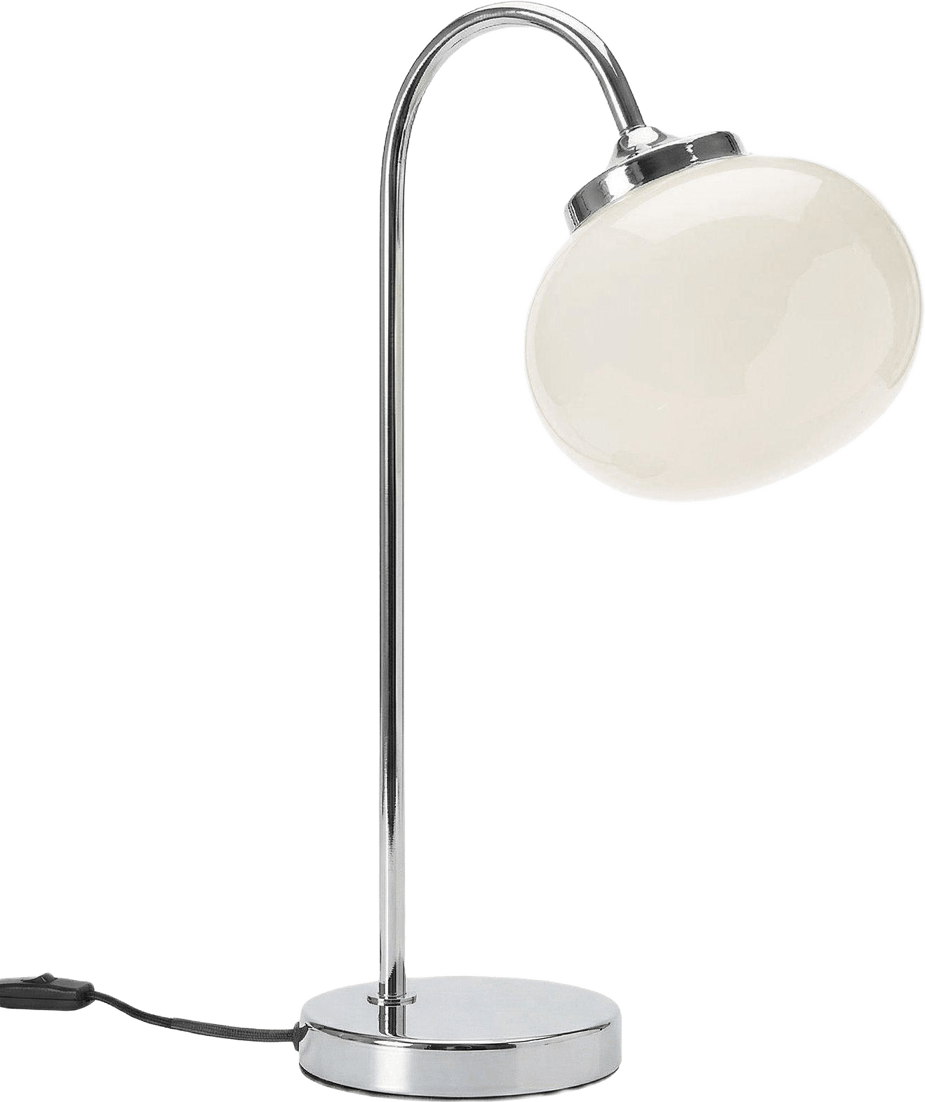 Elsy Bordslampa, från PR Home, i färgen vit/krom.