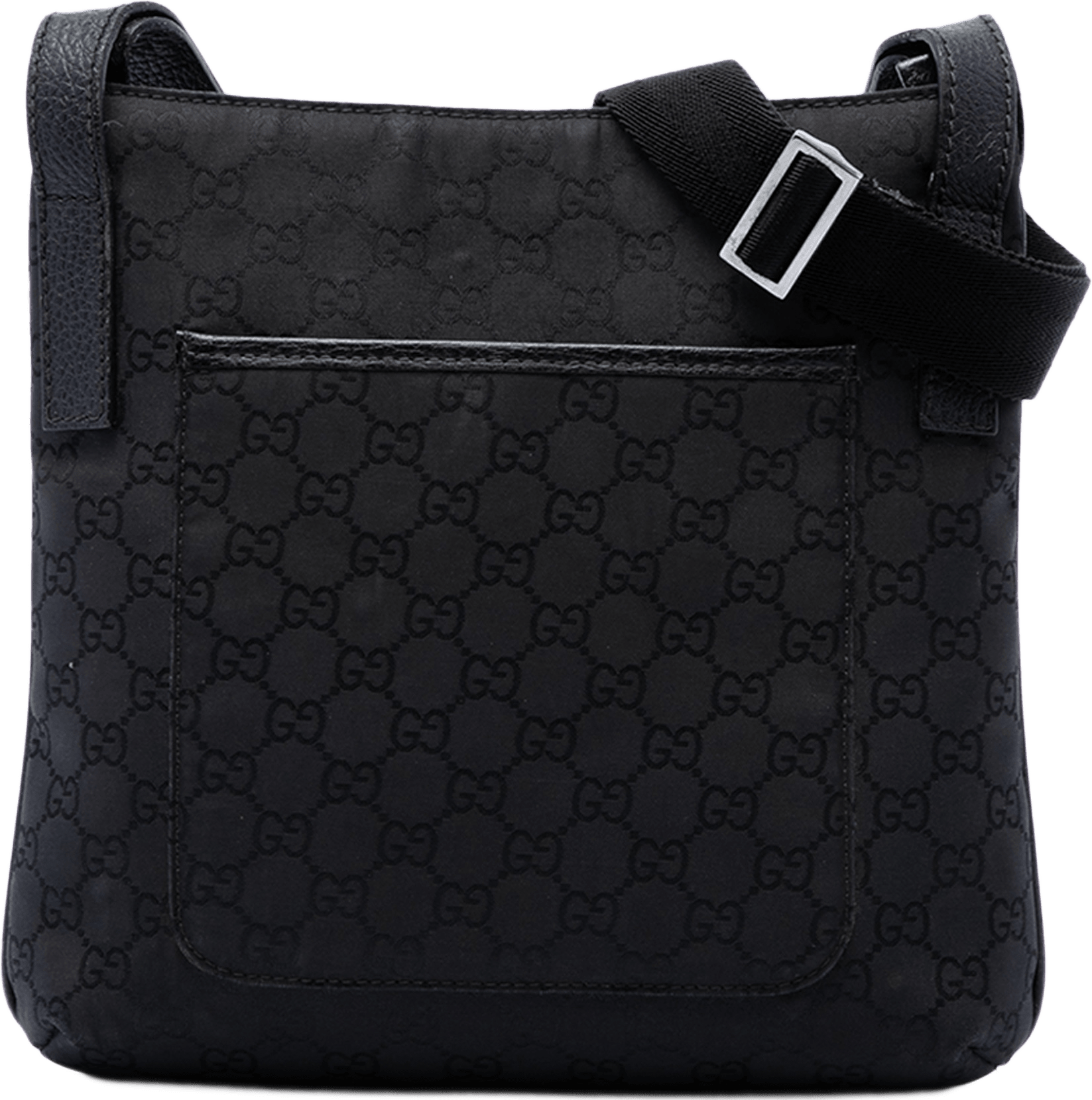 Gucci Gg Canvas Crossbody, från Luxclusif, i färgen svart.