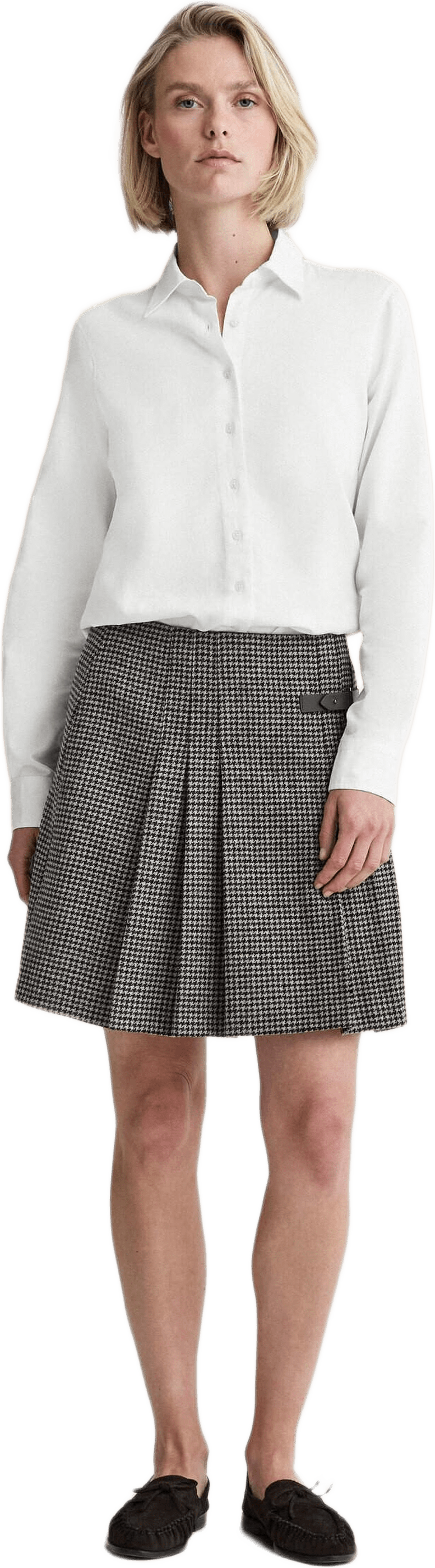 Cordelia Skirt, från Newhouse, i färgen marinblå.