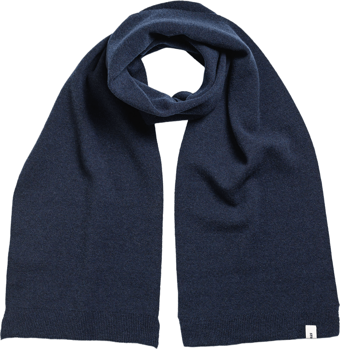 Scarf 01 Merino, från Stiksen, i färgen navy.