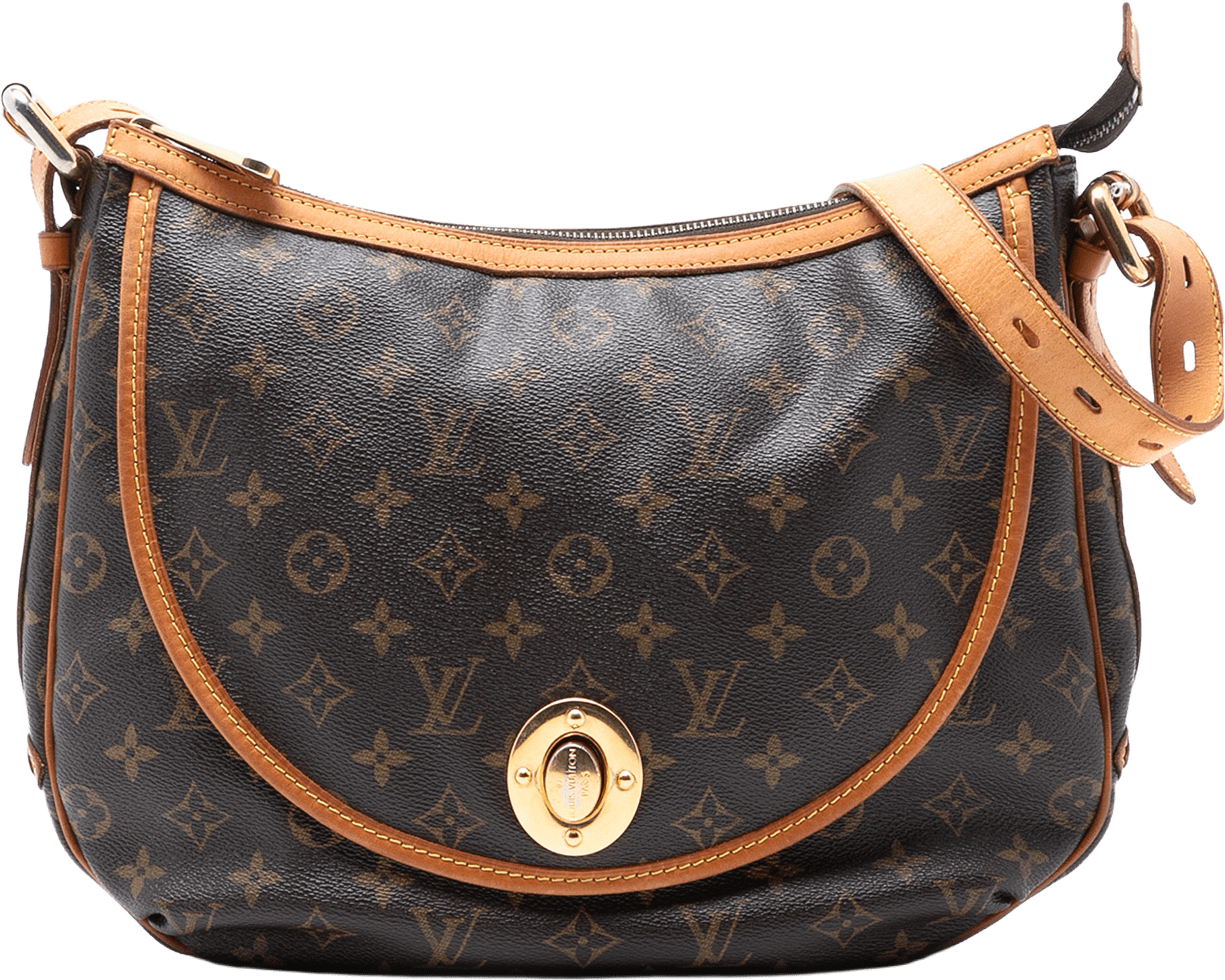Louis Vuitton Monogram Tulum Gm, från Luxclusif, i färgen brown.