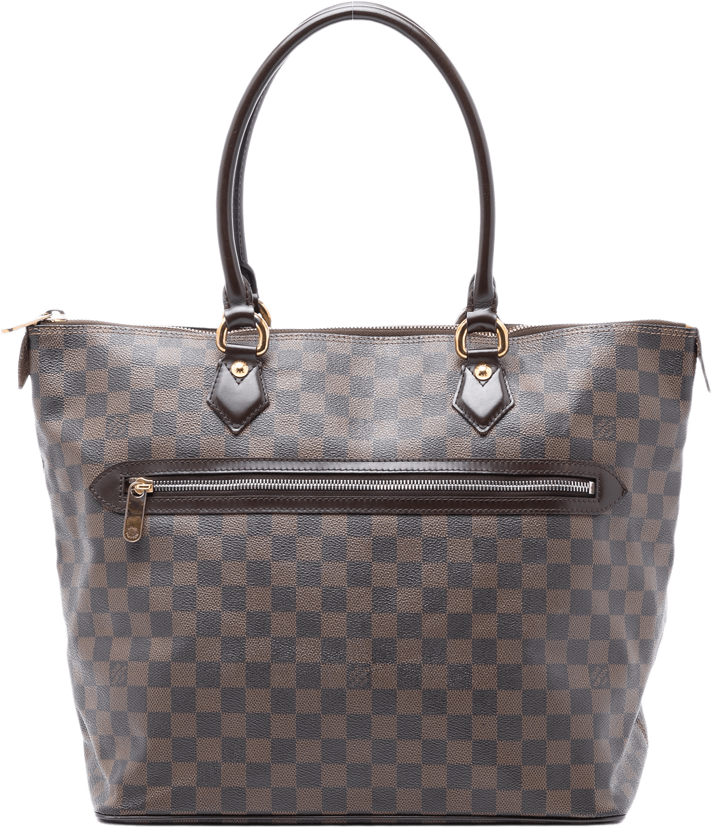 Louis Vuitton Damier Ebene Saleya Gm, från Luxclusif, i färgen brown.