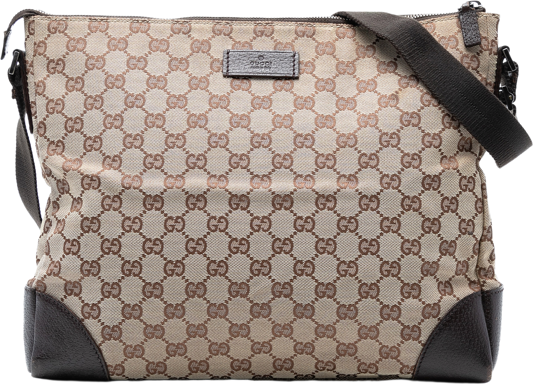 Gucci Gg Canvas Joy Messenger, från Luxclusif, i färgen beige.