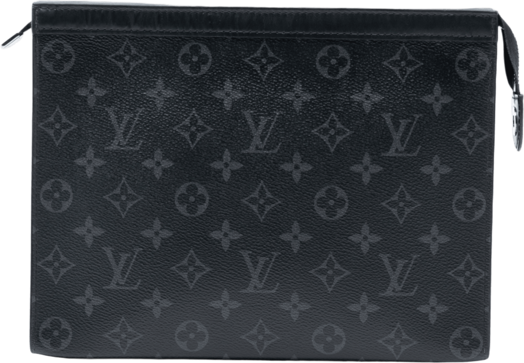 Louis Vuitton Monogram Eclipse Pochette Voyage Mm, från Luxclusif, i färgen black.