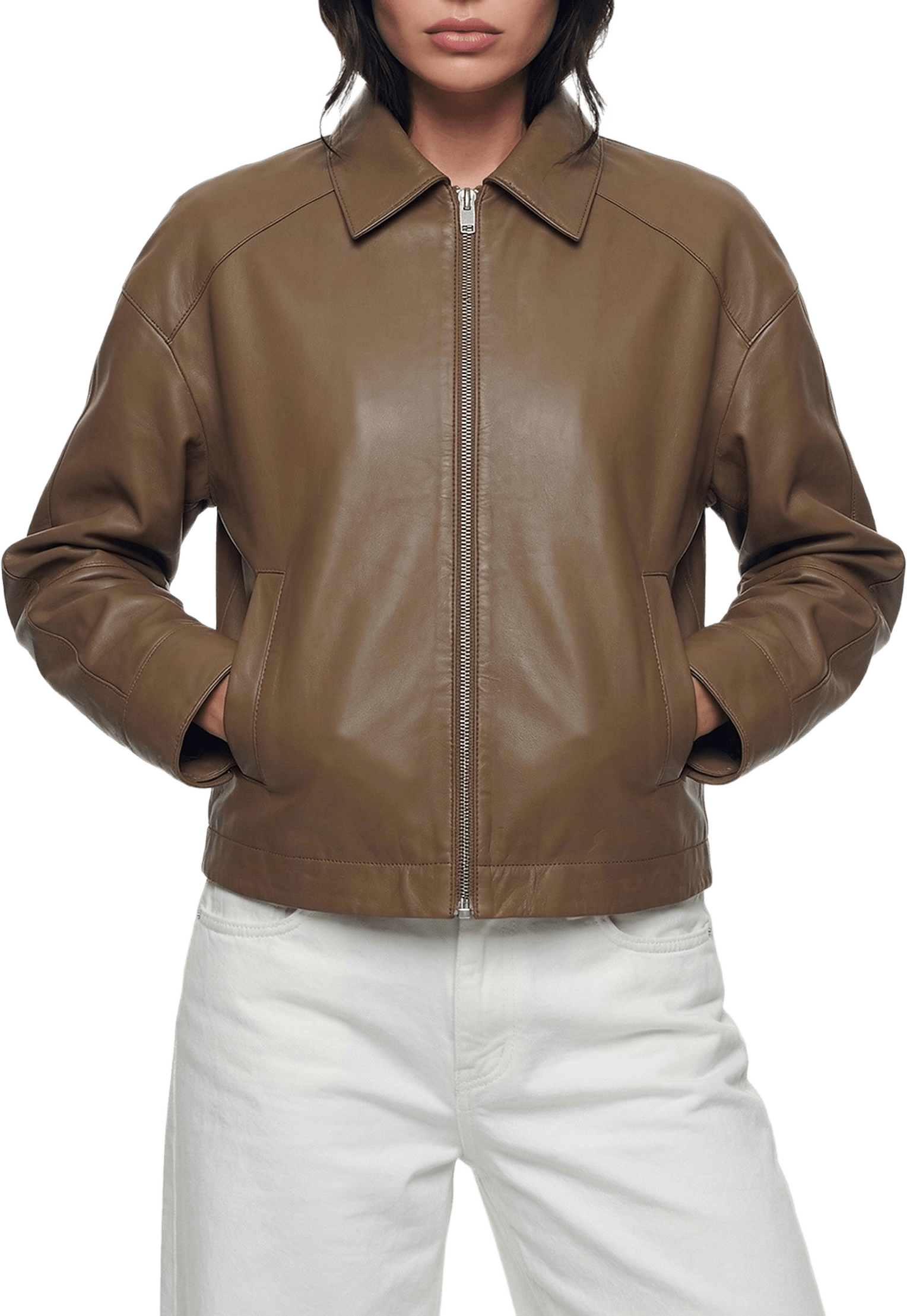 Tara Jacket, från ROCKANDBLUE, i färgen mocha cream.
