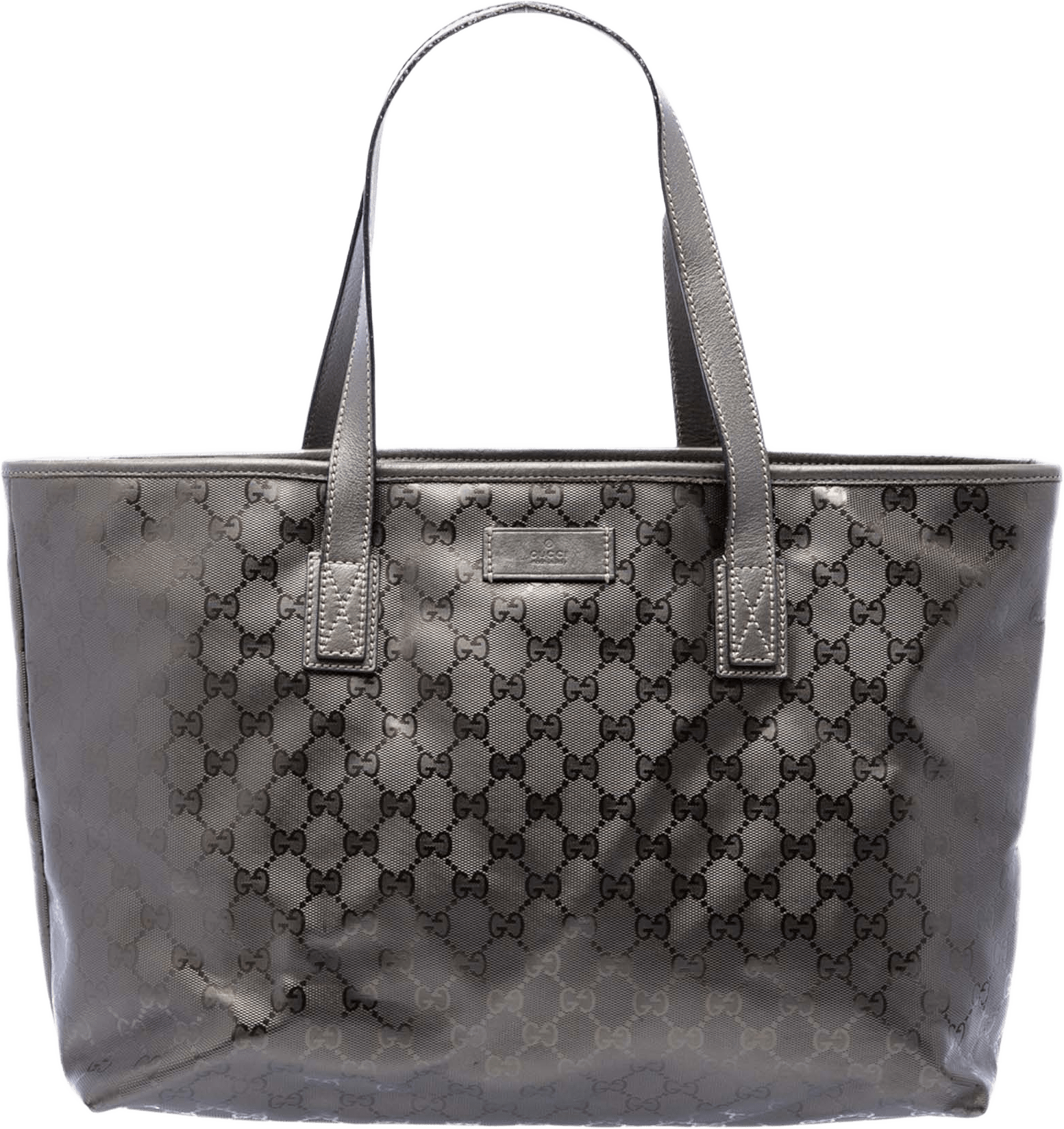 Gucci Medium Gg Imprime Tote, från Luxclusif, i färgen light gold.