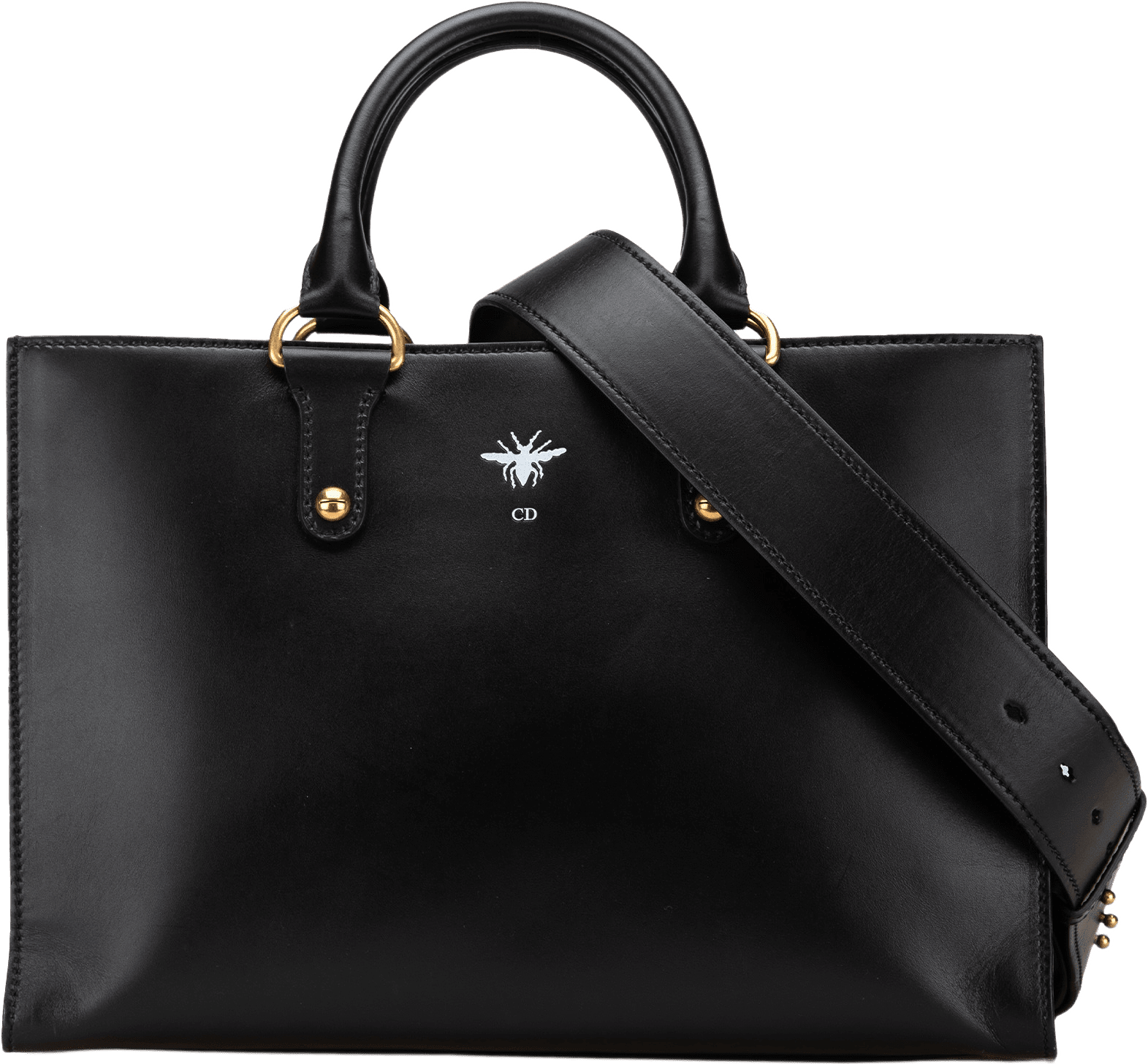 Dior Leather D Bee Satchel