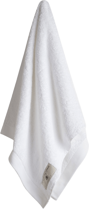 Handduk Spirit 50x100 cm, från Spirit of the Nomad, i färgen polar white.