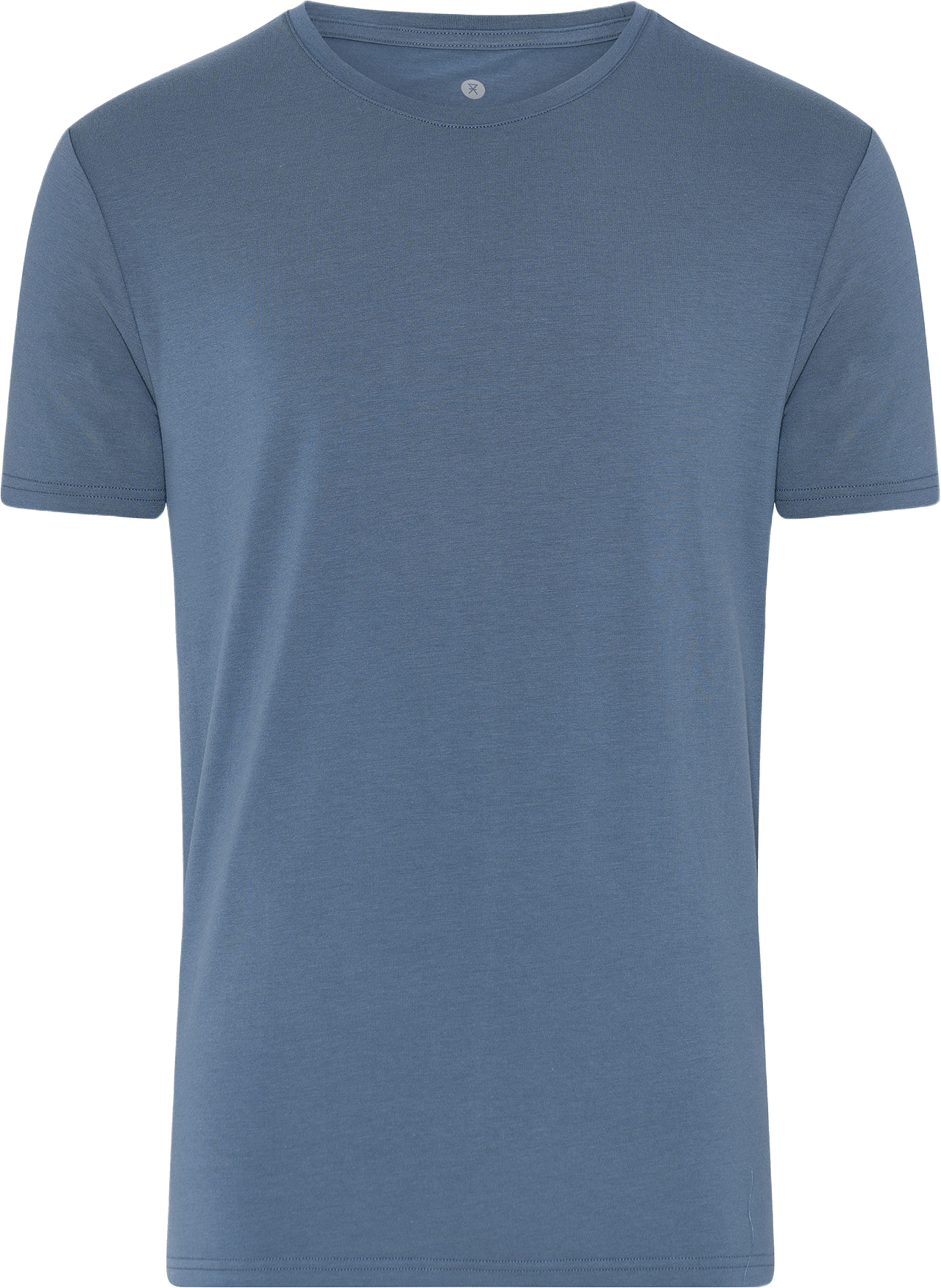 Bambu, T-shirt O-neck, Blå