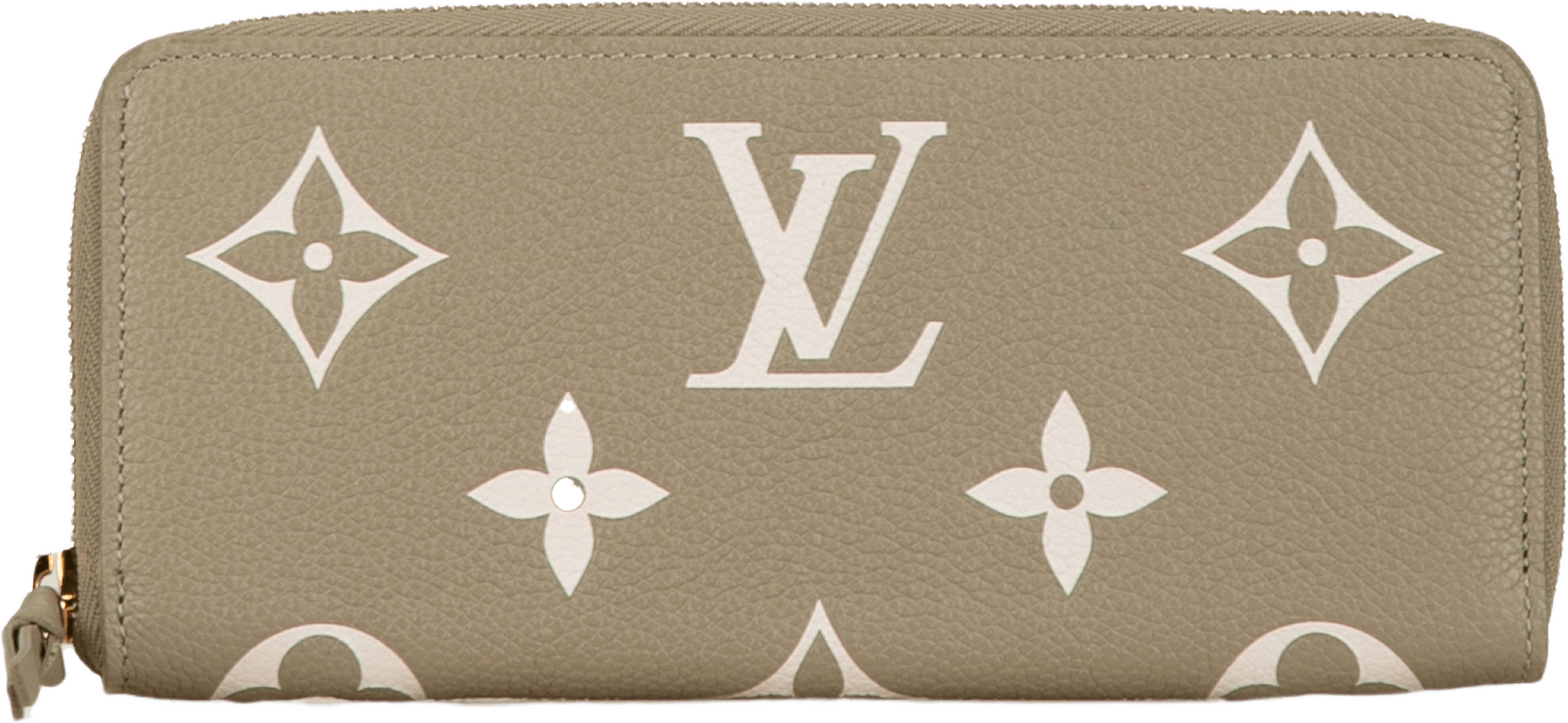 Louis Vuitton Monogram Giant Empreinte Clemence Zippy Wallet