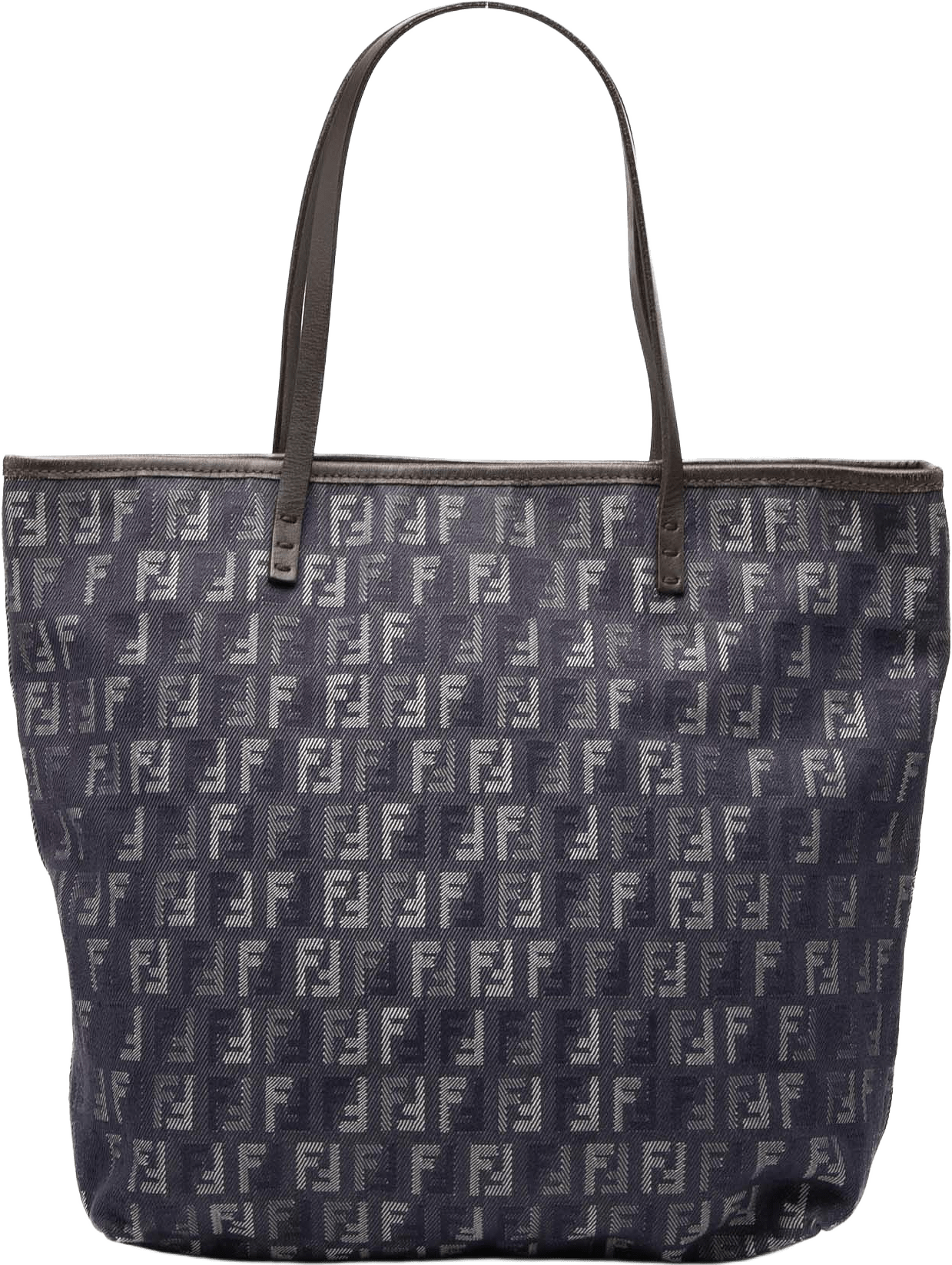 Fendi Zucchino Denim Tote, från Luxclusif, i färgen denim.