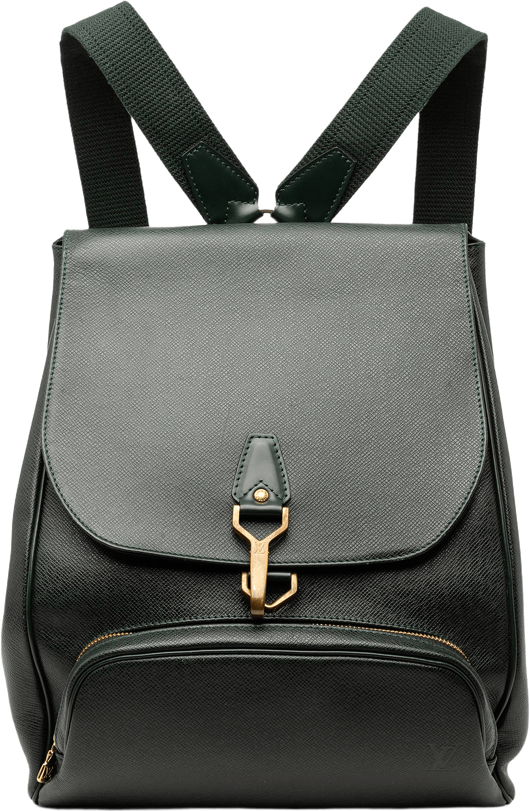 Louis Vuitton Taiga Cassiar, från Luxclusif, i färgen dark green.