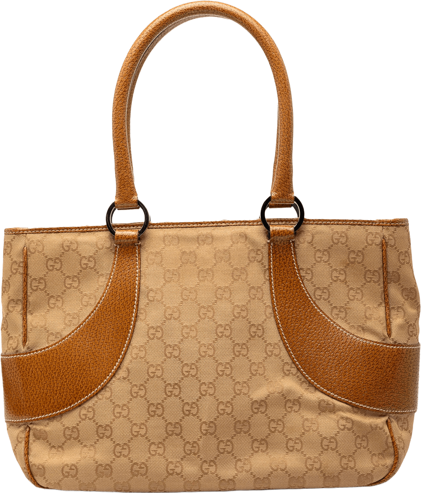 Gucci Gg Canvas Tote, från Luxclusif, i färgen beige.