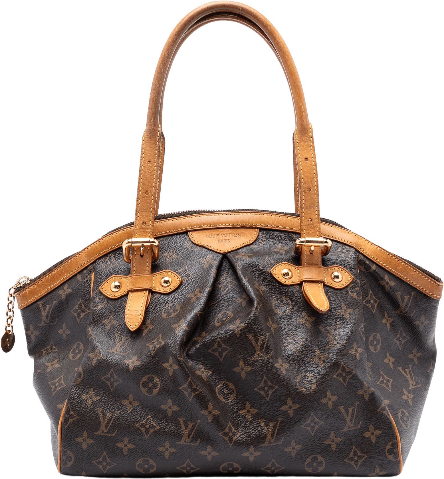 Louis Vuitton Monogram Tivoli Gm, från Luxclusif, i färgen brown.
