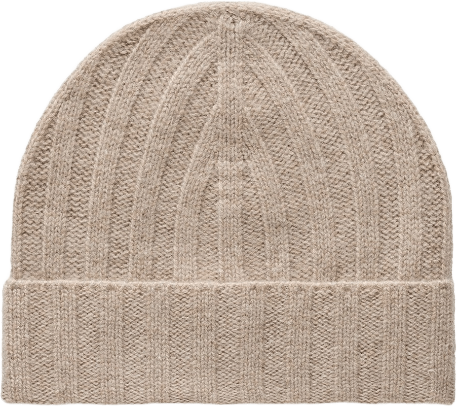 Wool Beanie, från John Henric, i färgen beige.