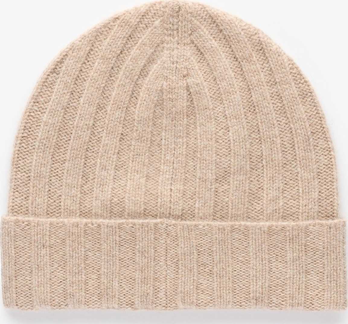 Wool Beanie, från John Henric, i färgen beige.