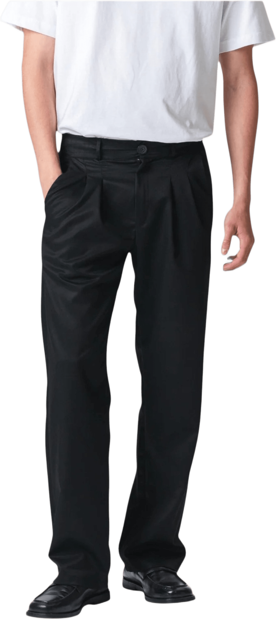 Performancebyxor - Bred Passform, från TeeShoppen, i färgen svart.