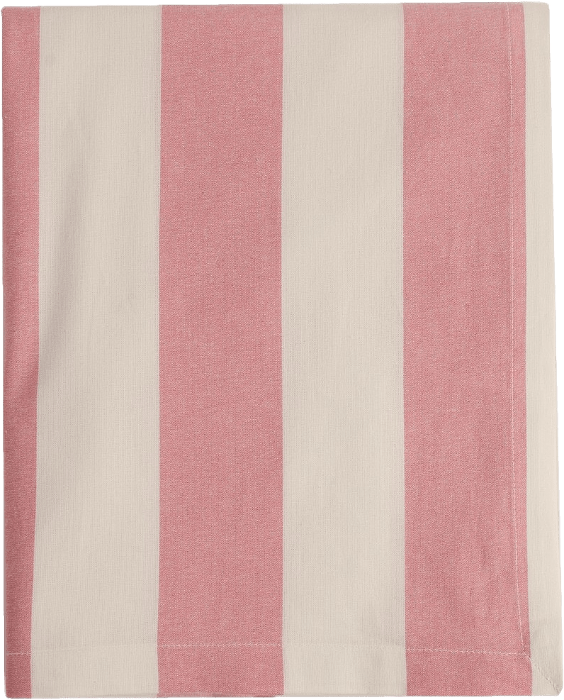 Breton Bordsduk - 150x250 Cm, från Pick A Poppy, i färgen pink.