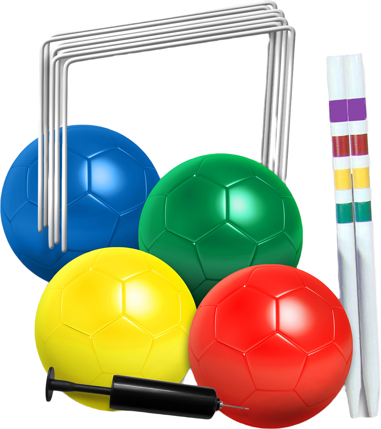 Fotbollskrocket, från Sportme, i färgen vit.