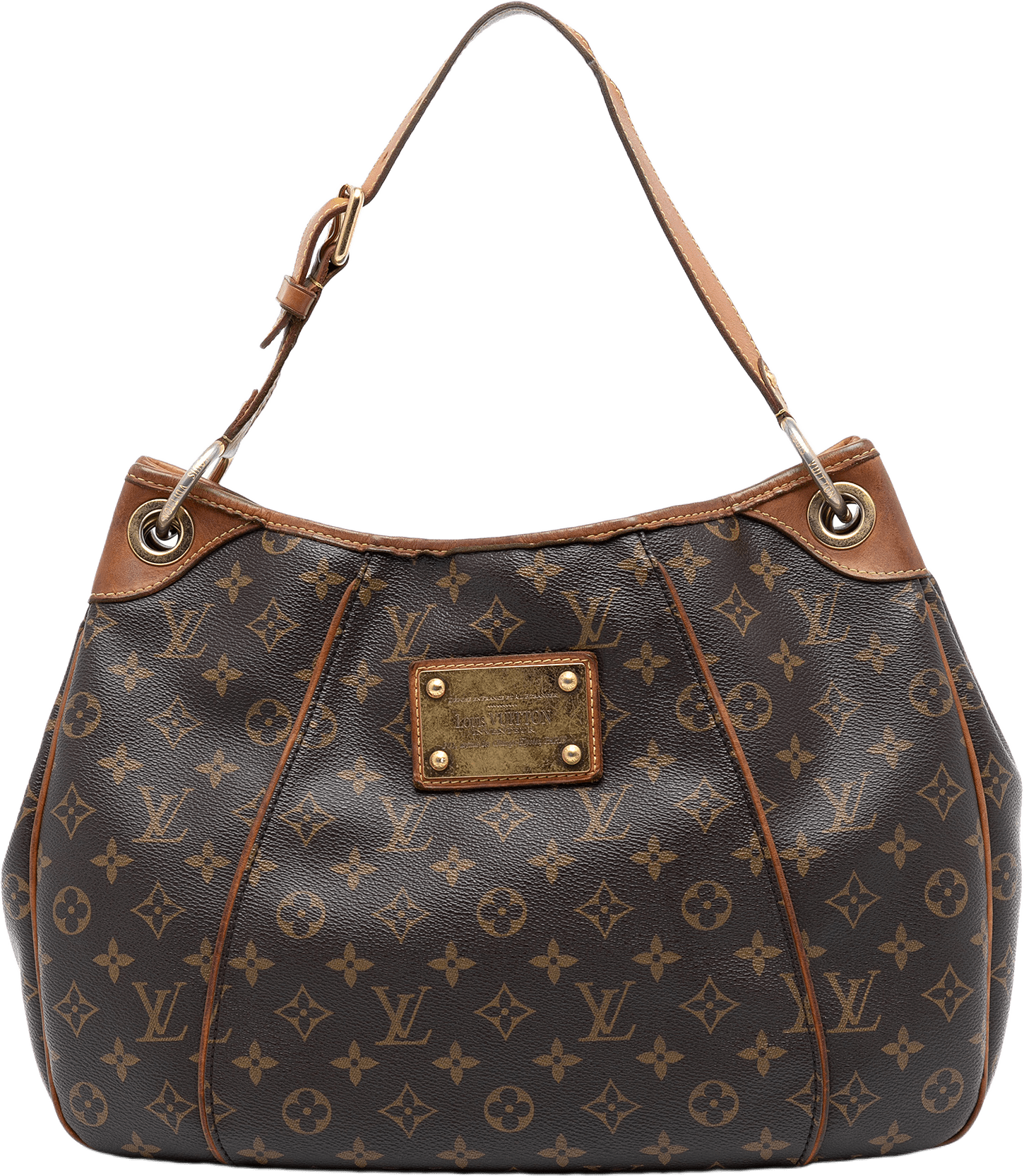 Louis Vuitton Monogram Galliera Pm, från Luxclusif, i färgen brown.