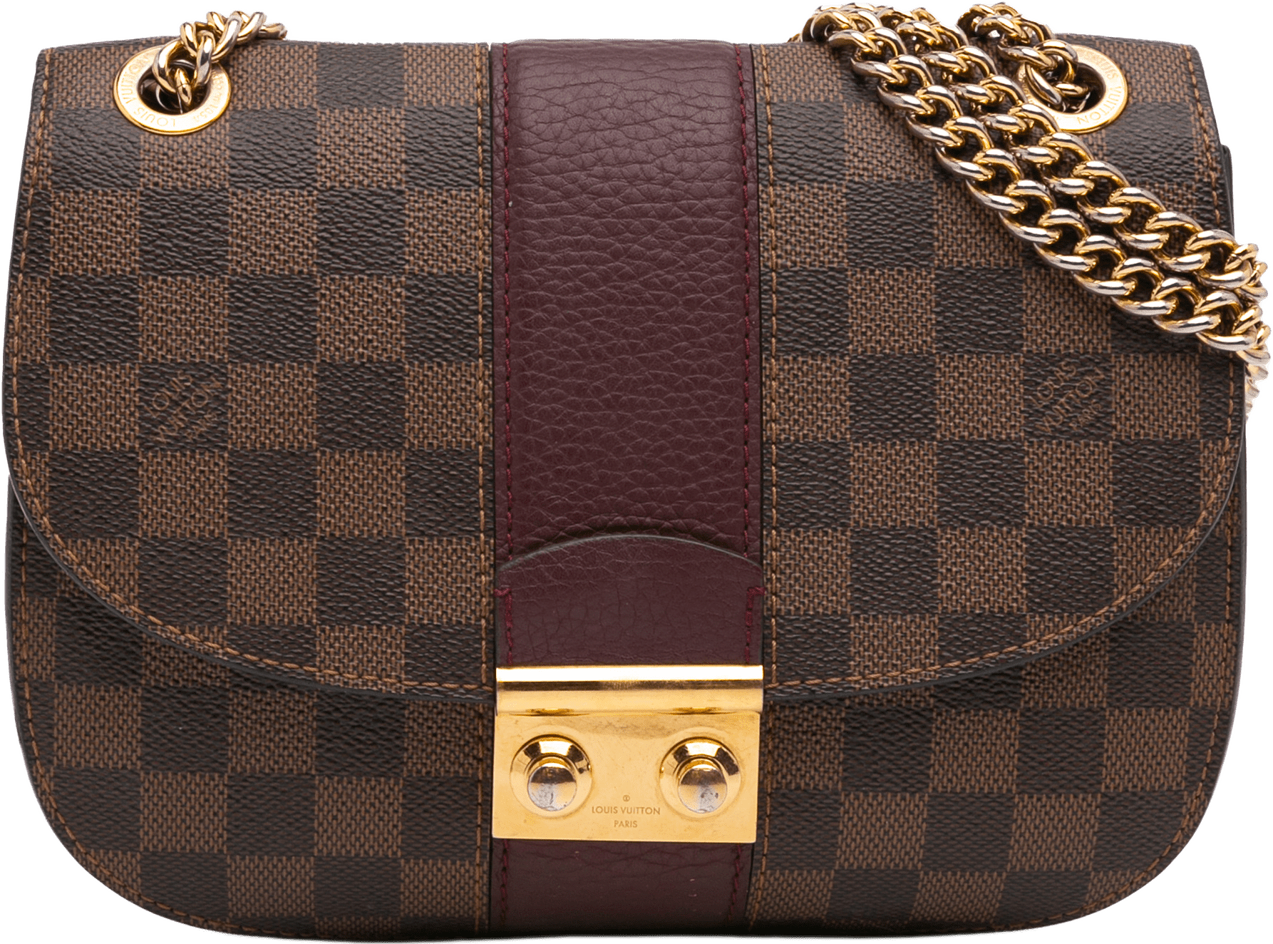 Louis Vuitton Damier Ebene Cuir Taurillon Wight