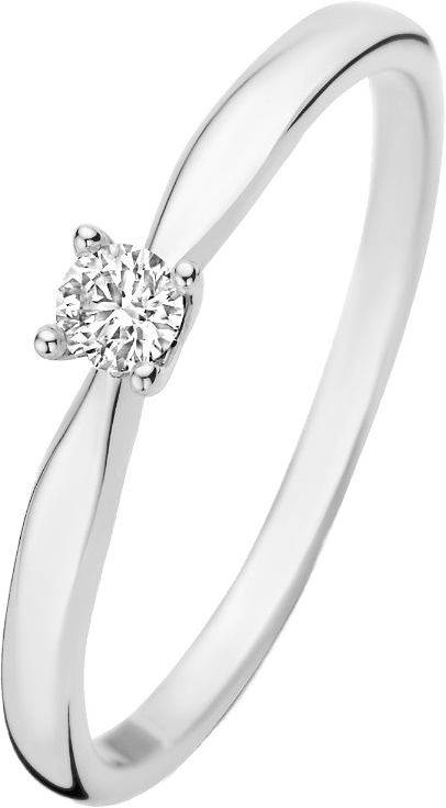 De La Paix Vitt Guld Ring, från Isabel Bernard, i färgen vitt guld.