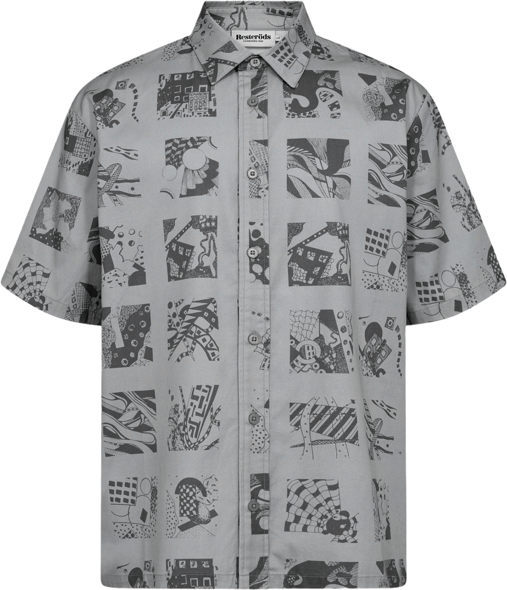 Bron Shirt Kortärmad 100% Bomull